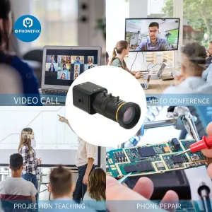 1080p Live Stream Camera 8-50mm Lens Webcam for Live Broadcast