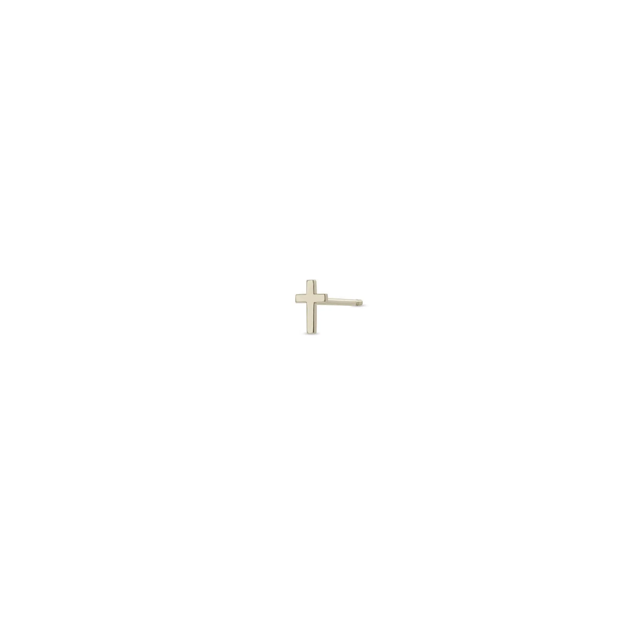 14k Itty Bitty Cross Stud