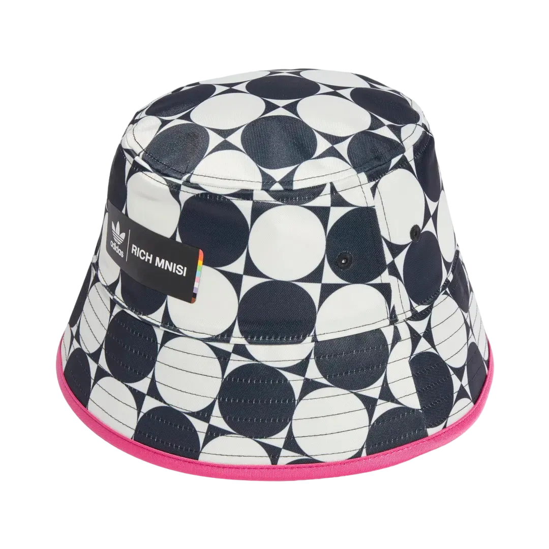 Adidas Black and White Rich Mnisi Bucket Hat