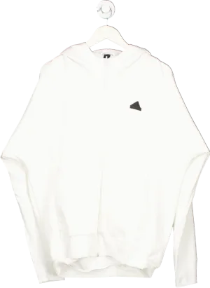 Adidas White M Z.N.E. Fast Release Hoodie UK M