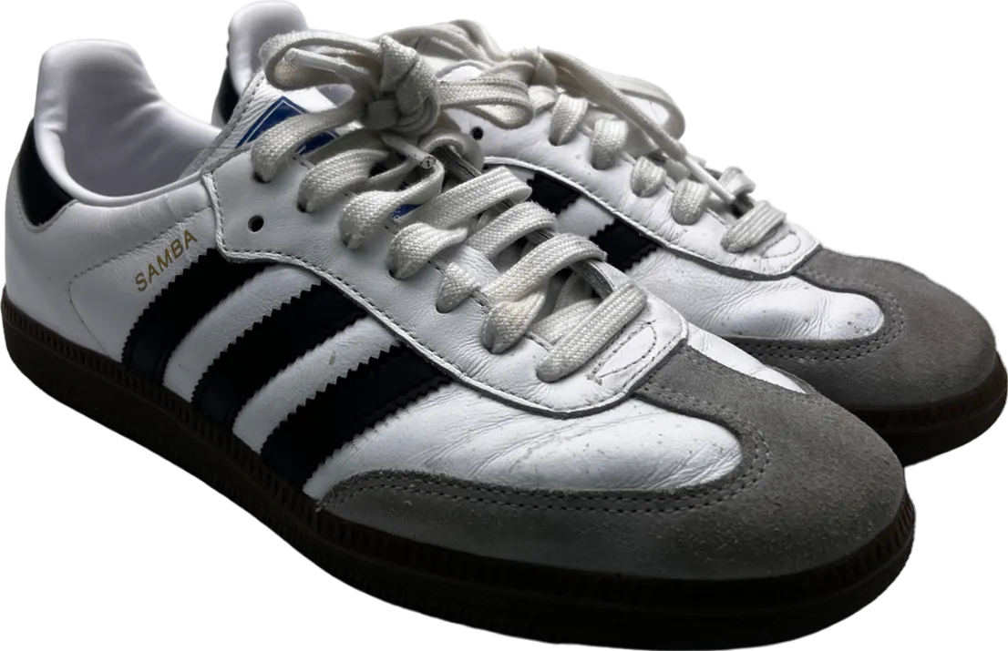 adidas White Samba Original trainers UK 7 EU 40 👠