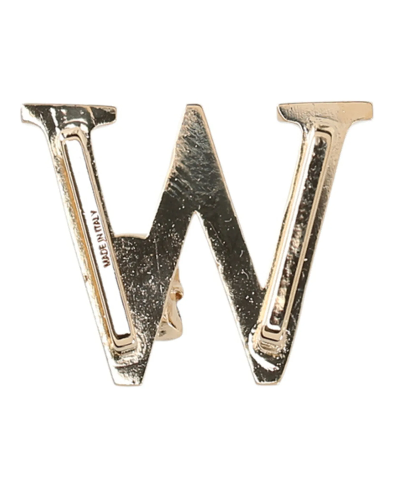 Alexander McQueen Womens Letter "W" Sneaker Charm