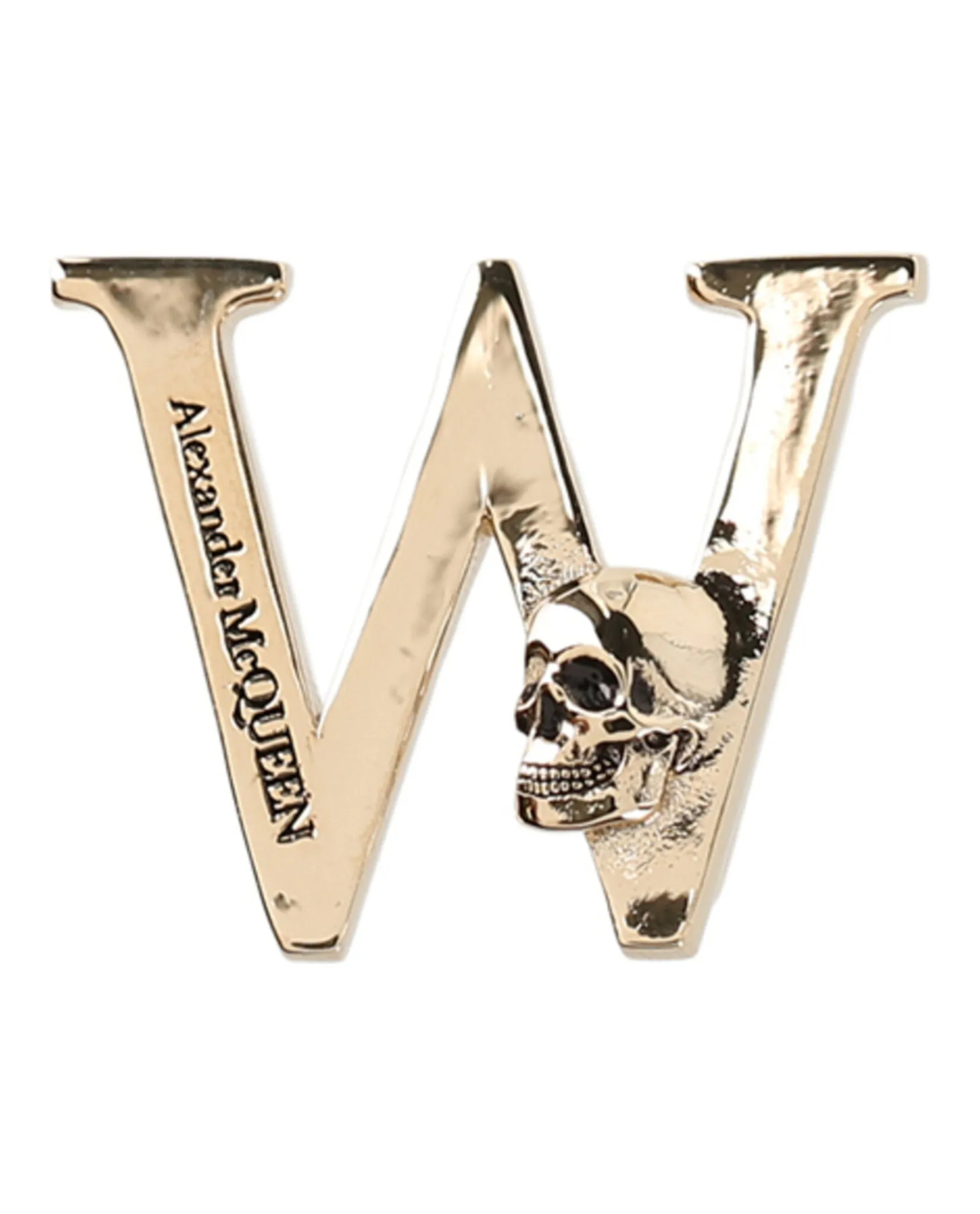 Alexander McQueen Womens Letter "W" Sneaker Charm