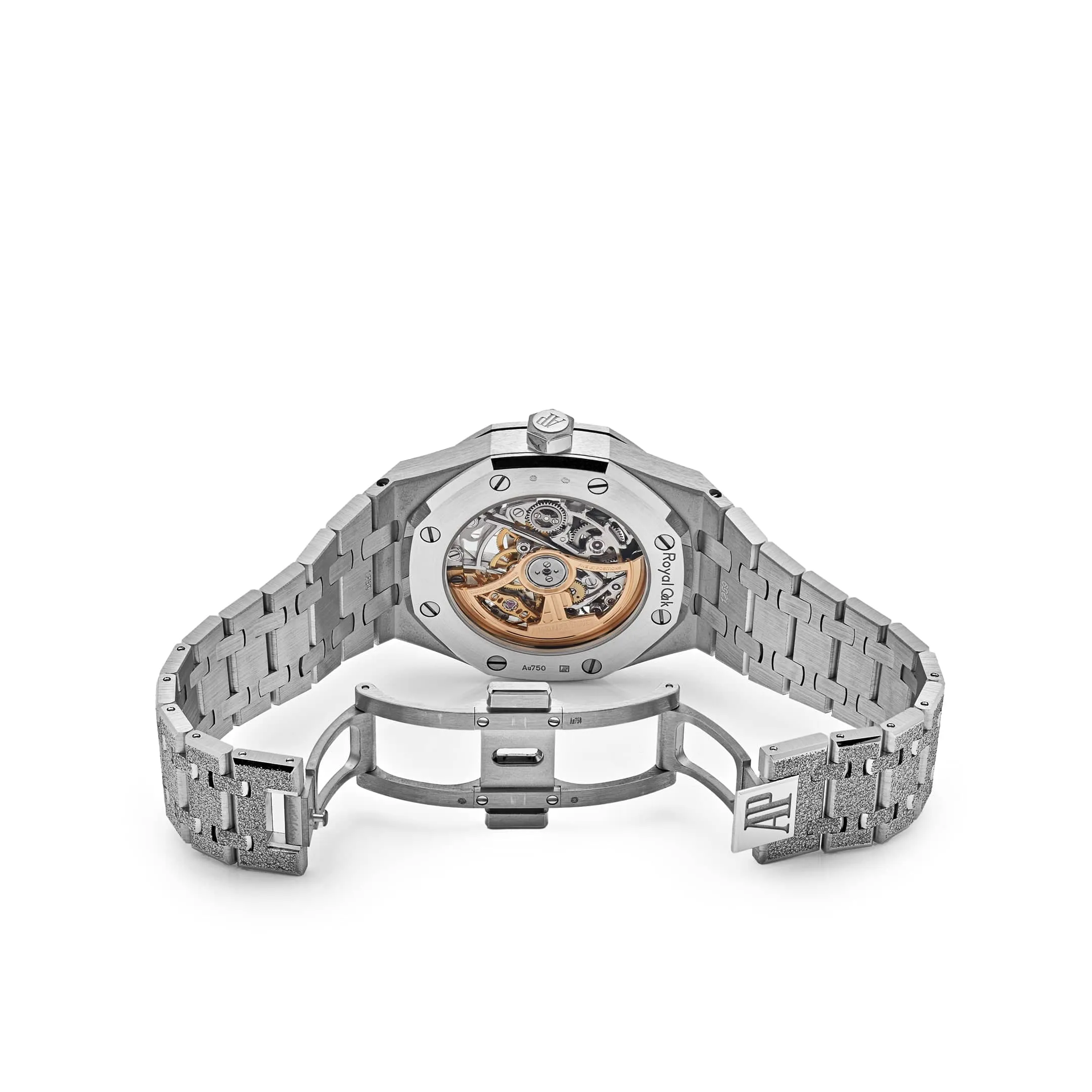 Audemars Piguet Royal Oak 15466BC.GG.1259BC.01 Double Balance Wheel Frosted White Gold (2023)