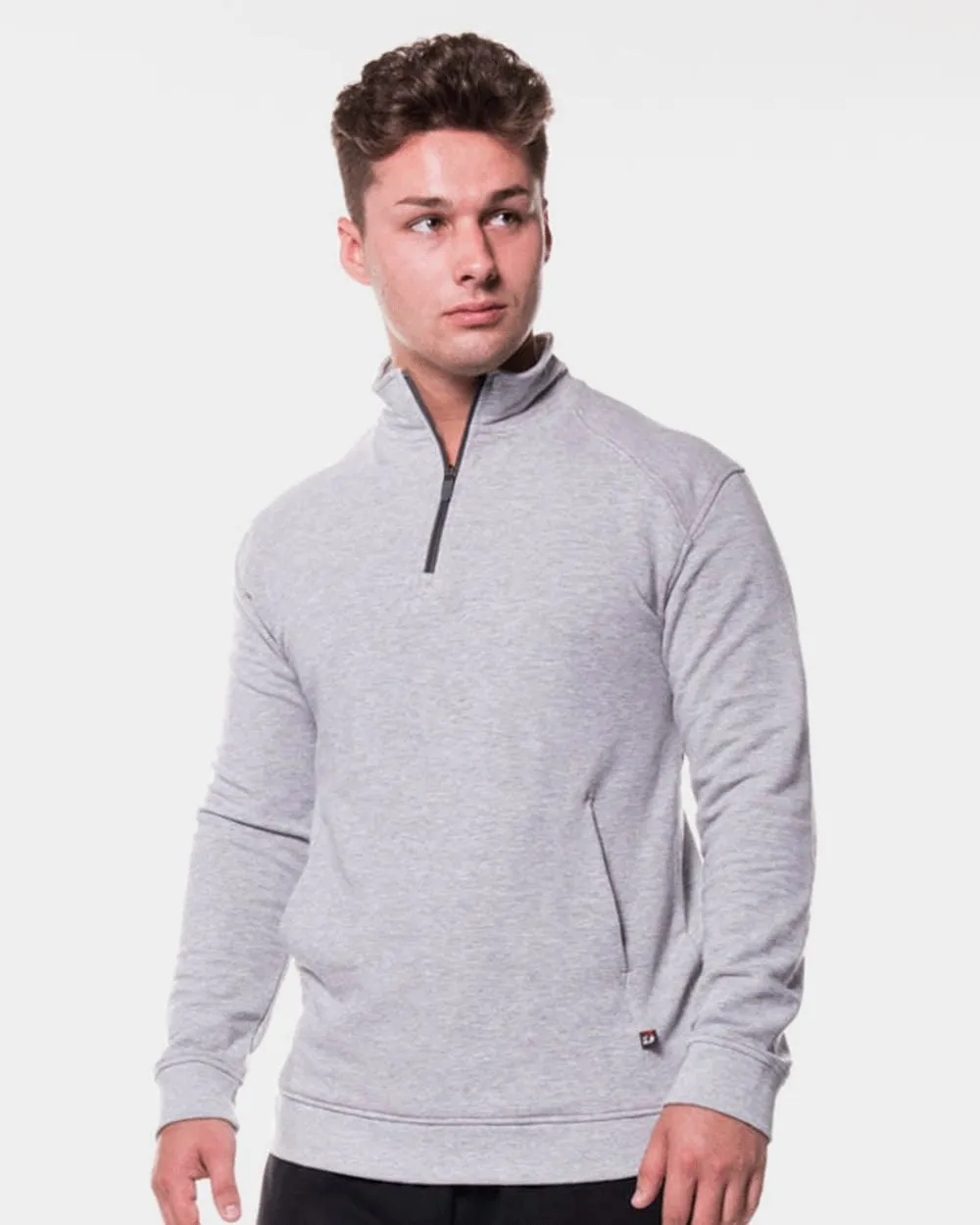 Badger FitFlex French Terry Quarter-Zip Sweatshirt 1060