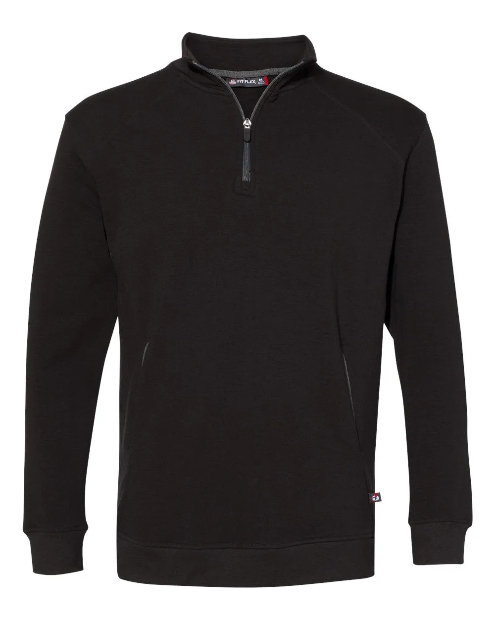 Badger FitFlex French Terry Quarter-Zip Sweatshirt 1060