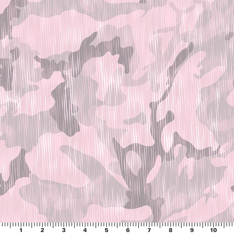 Battle of the Blushes Printed Spandex Fabric | Blue Moon Fabrics