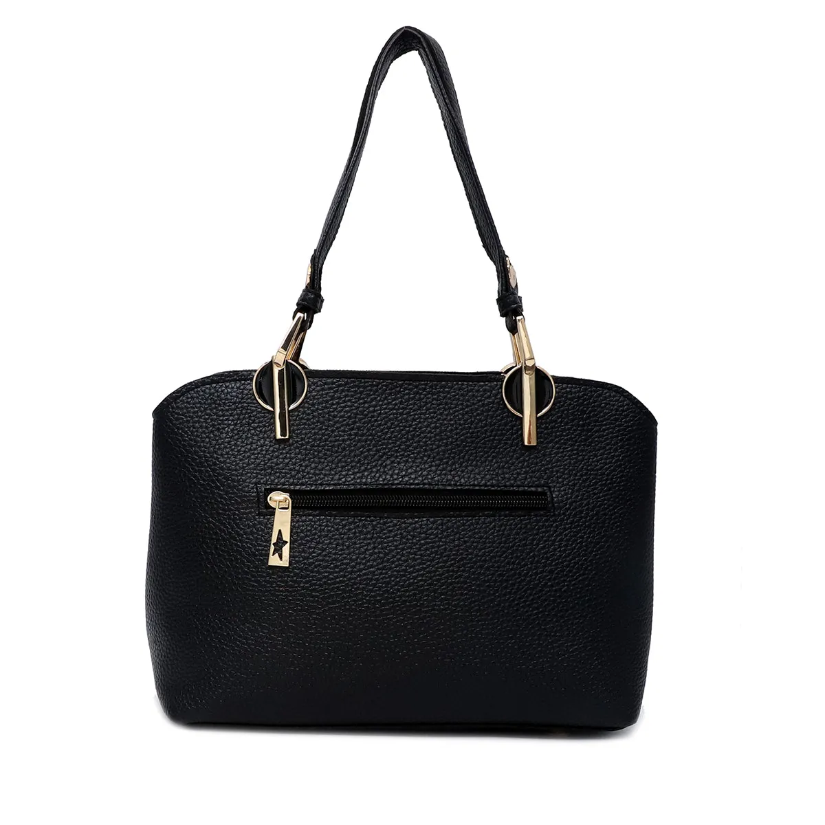 Black Casual Hand Bag P00P01321