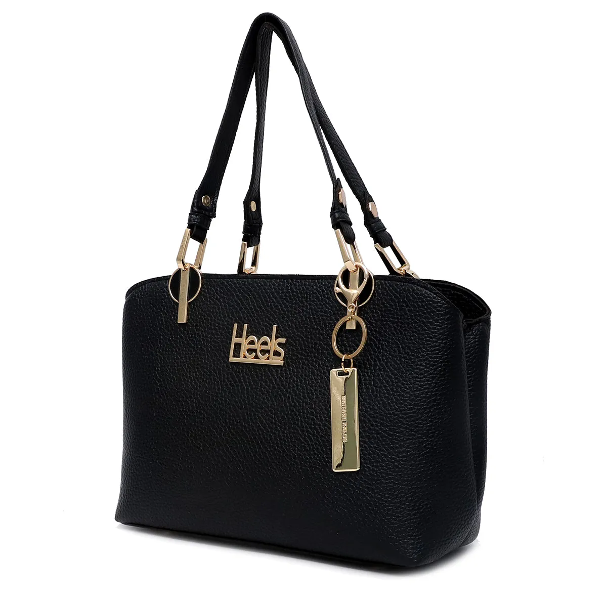 Black Casual Hand Bag P00P01321