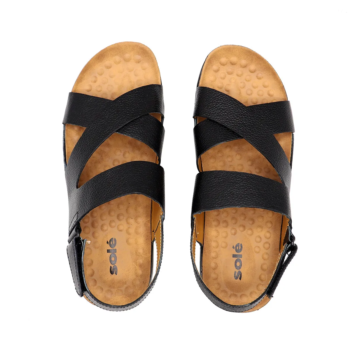 Black Casual Sandal 115134