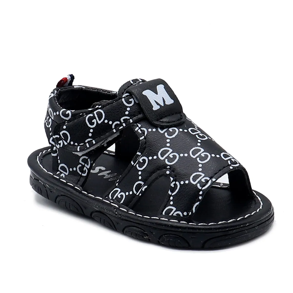 Black Casual Sandal K00B00001