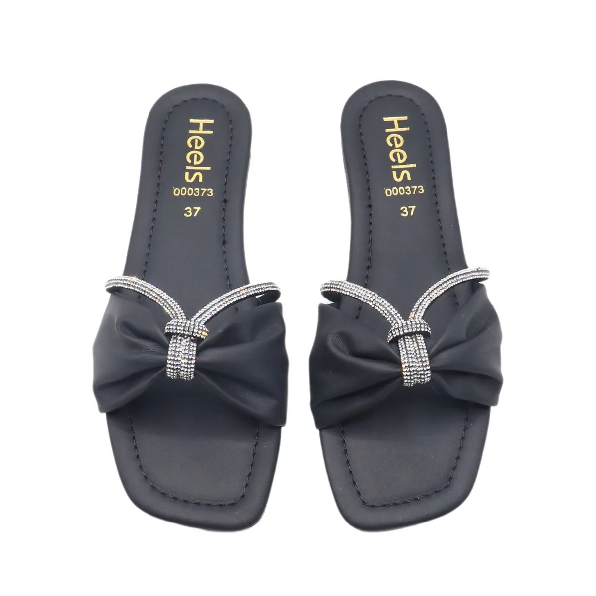 Black Casual Slipper 000373