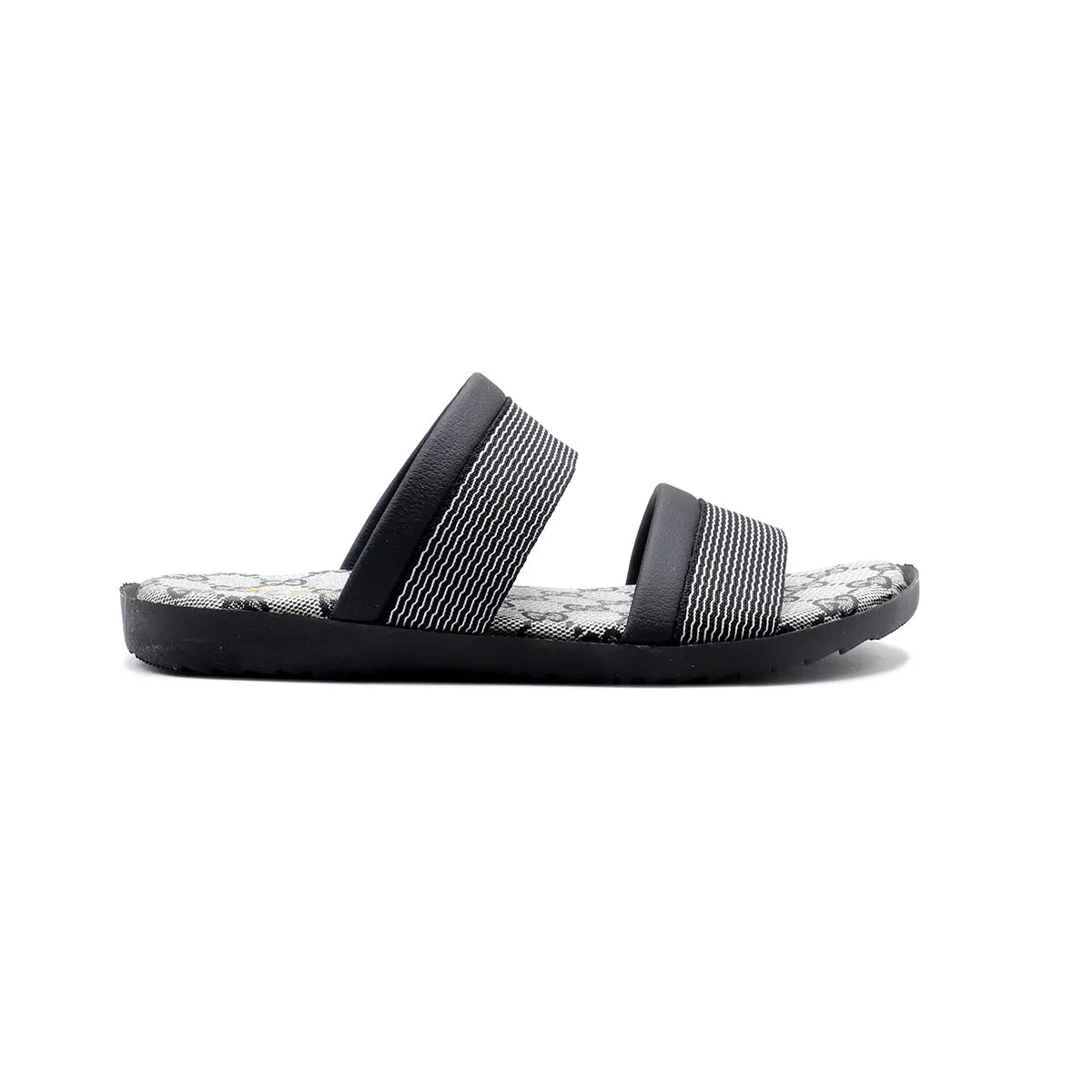 Black Casual Slipper K00B30041