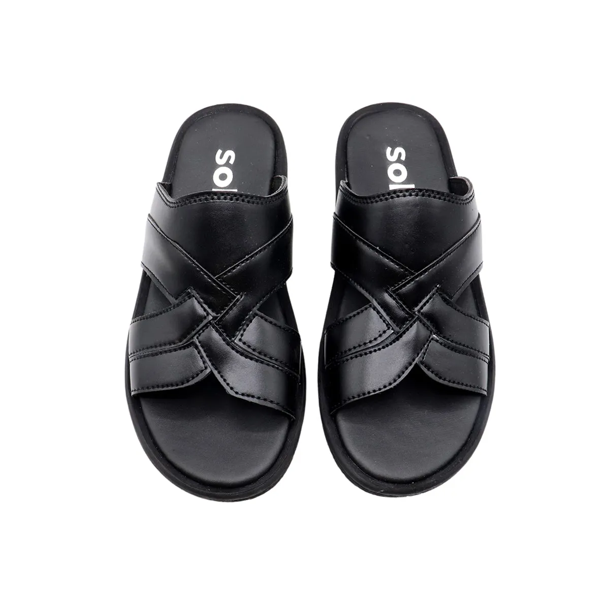 Black Casual Slipper M00120035