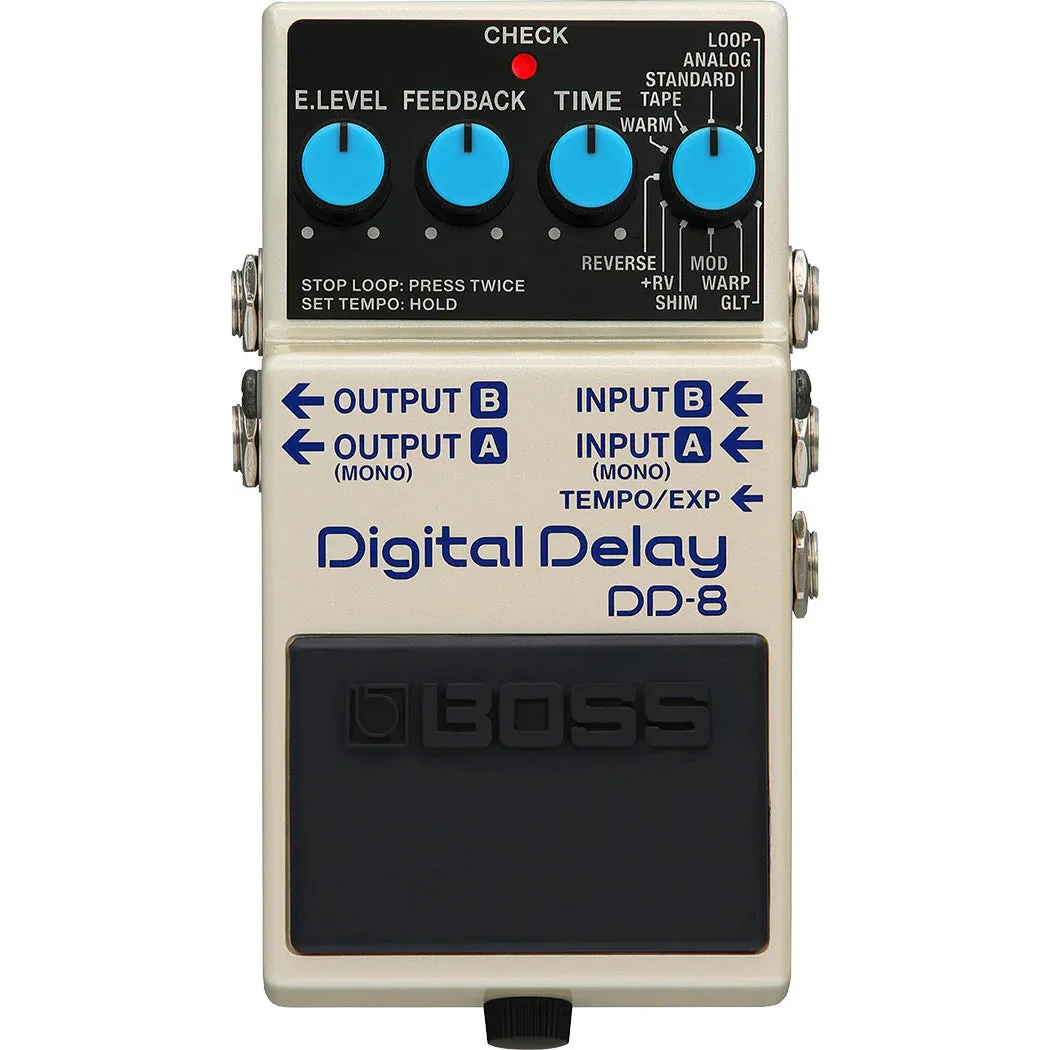 Boss DD-8 Digital Delay Effects Pedal