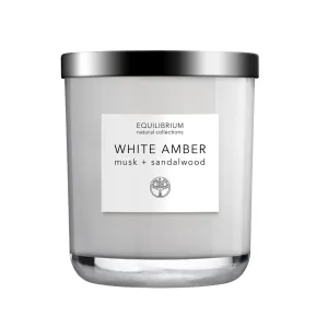 CANDLE White Amber Equilibrium 400g