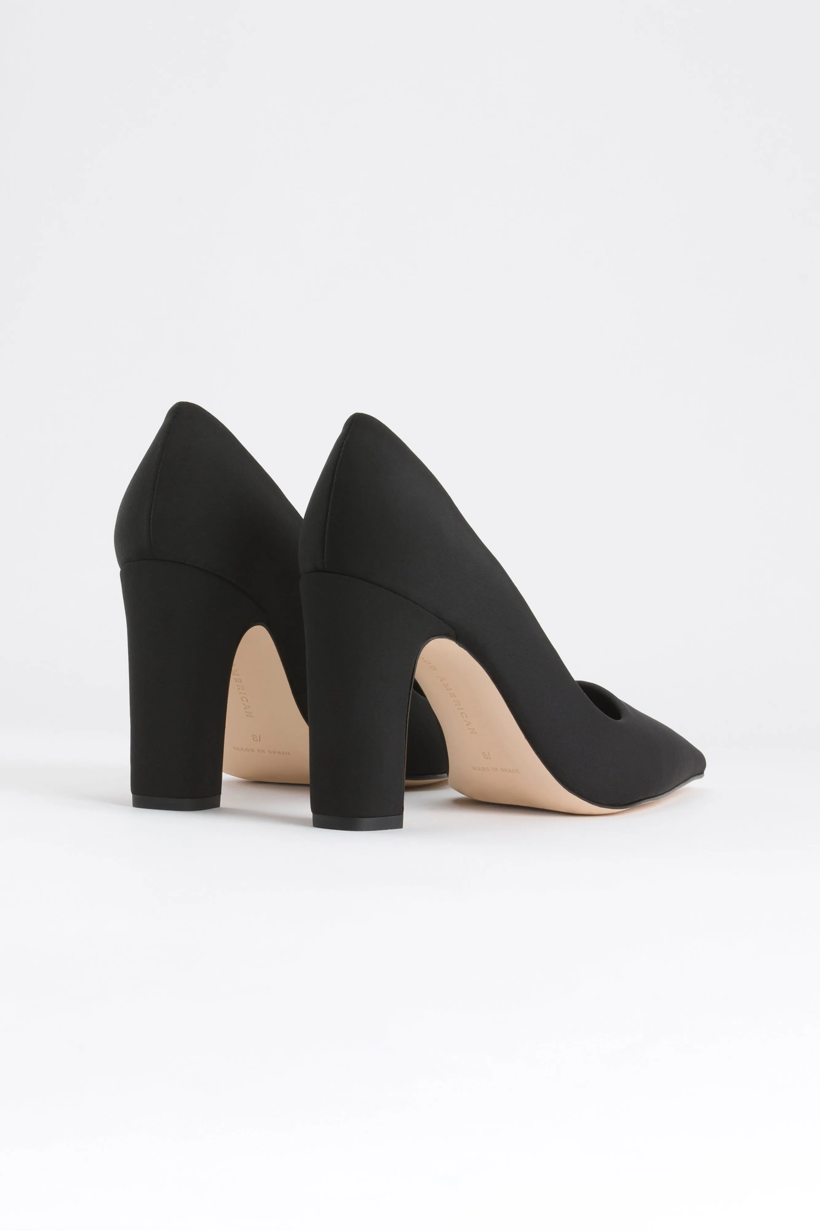 CHUNKY PUMP | NEOPRENE BLACK001