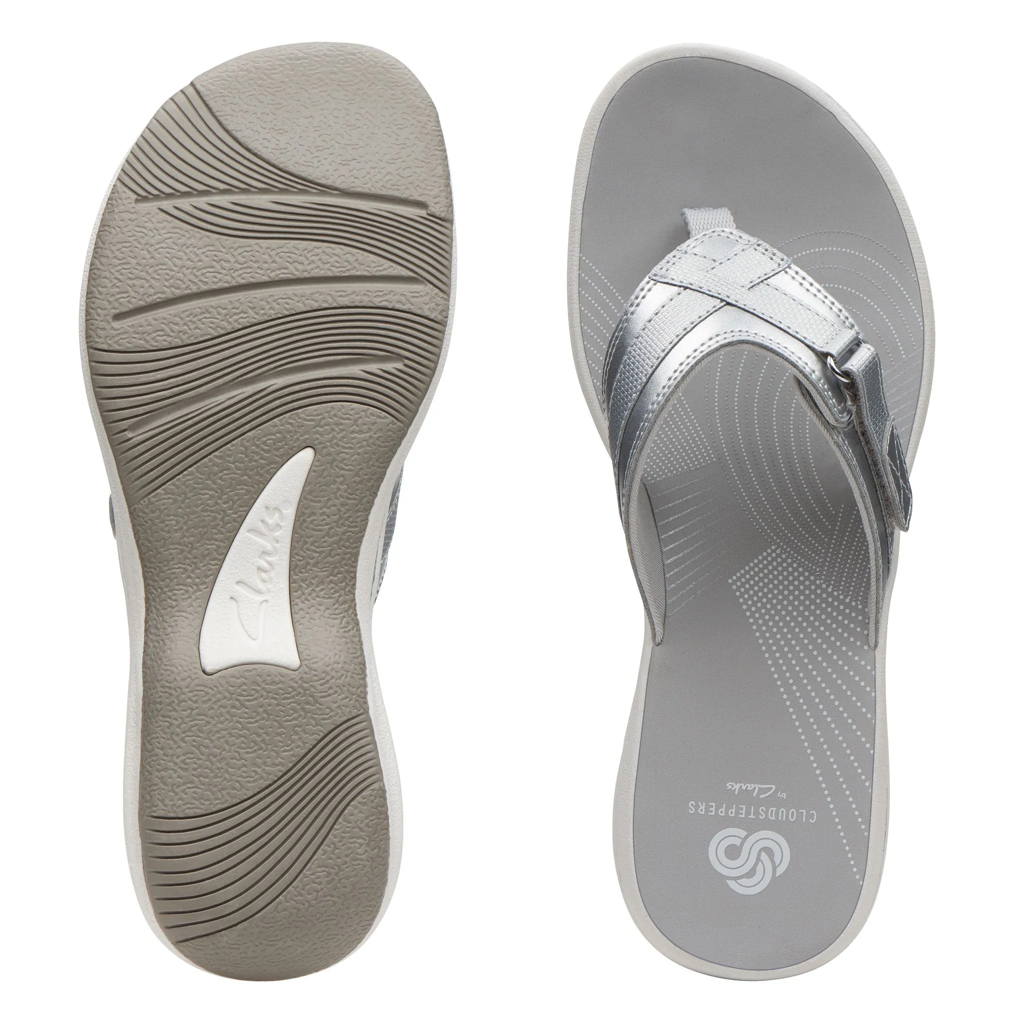 Clarks - Brinkley Sea (Silver)