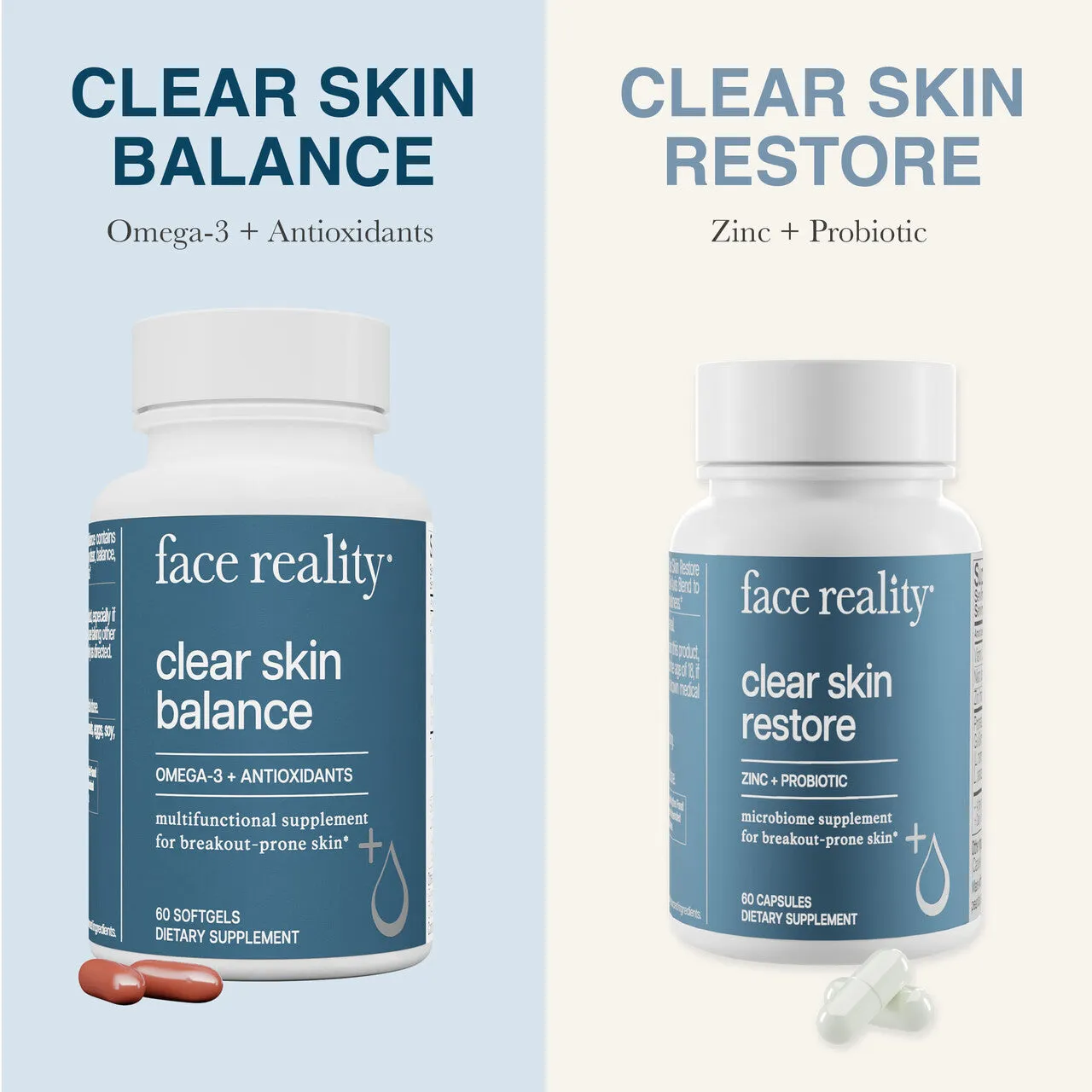 Clear Skin Supplement Duo