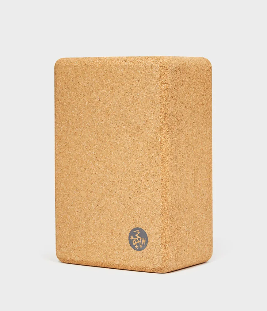 Cork Yoga Block - 2 Pack