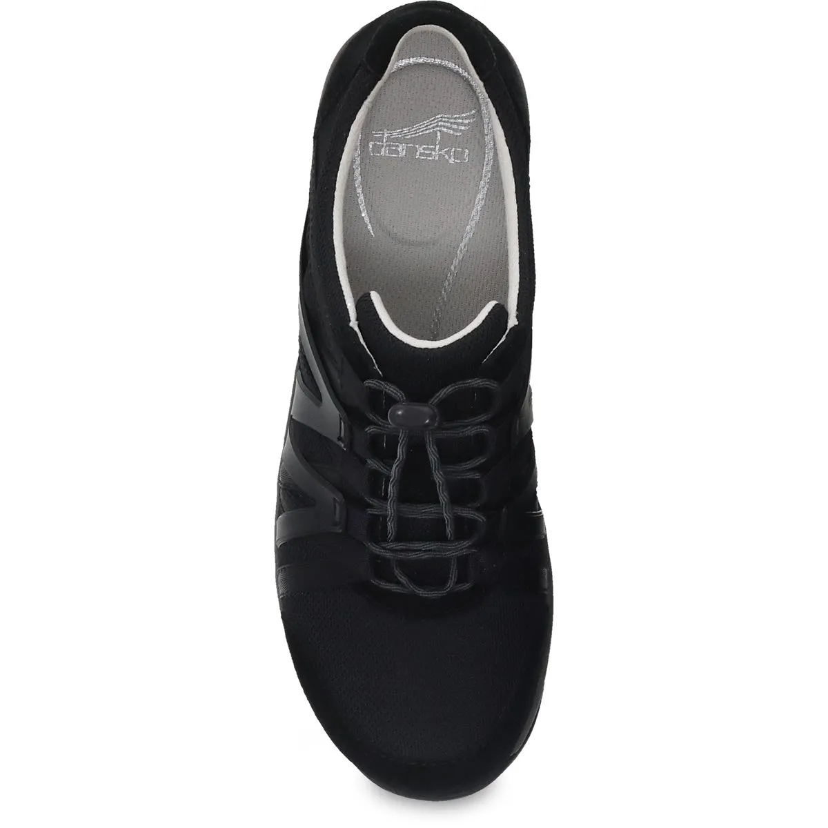 Dansko Henriette Sneaker - Black/Black Suede