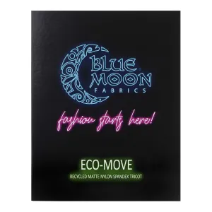 Eco-Move Recycled Matte Nylon Spandex Tricot Color Card | Blue Moon Fabrics