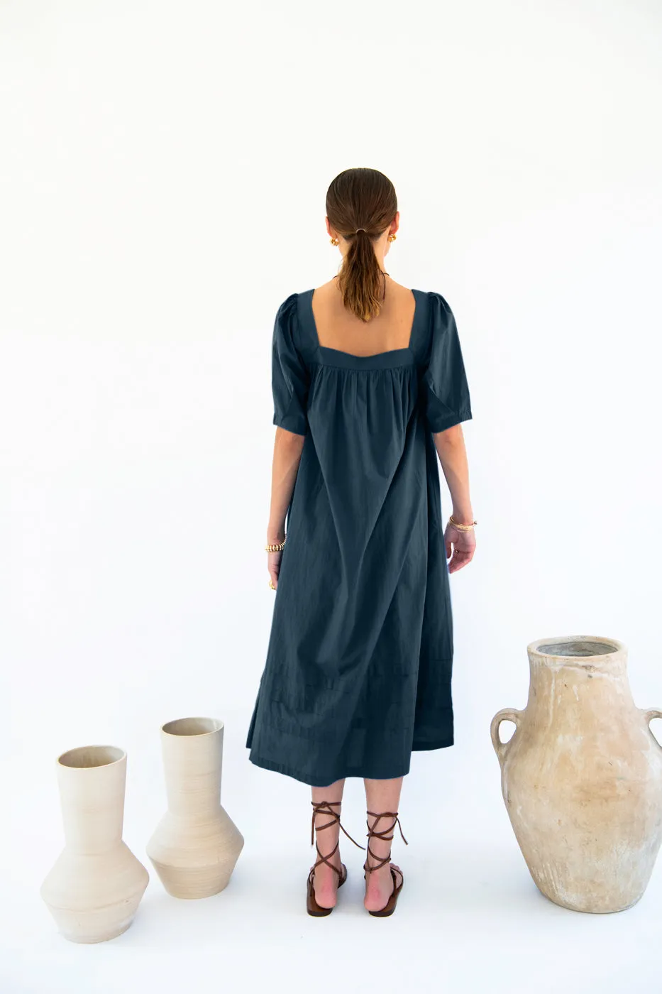 Elisa Square Neck Dress