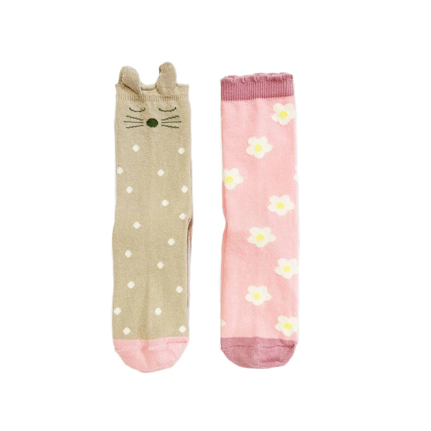 Flora Bunny 2 Pack Socks