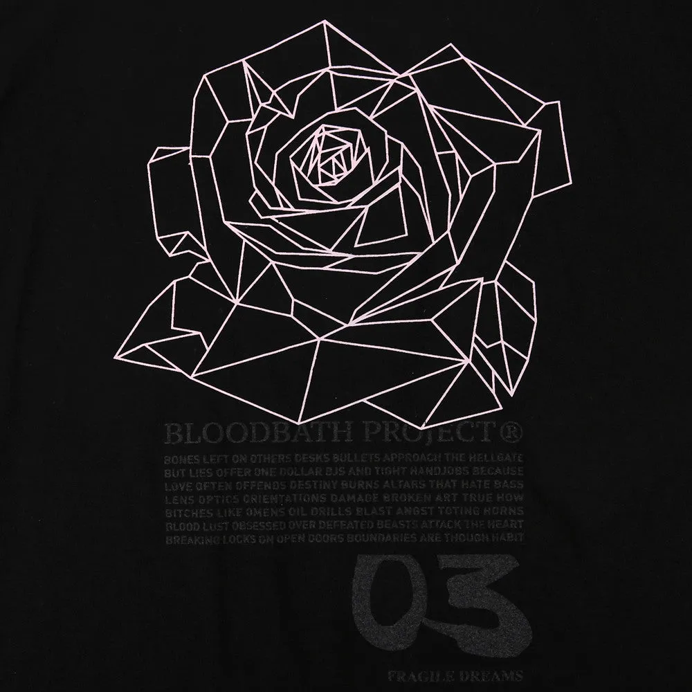 Fragile Dreams Tee - Black/Salmon