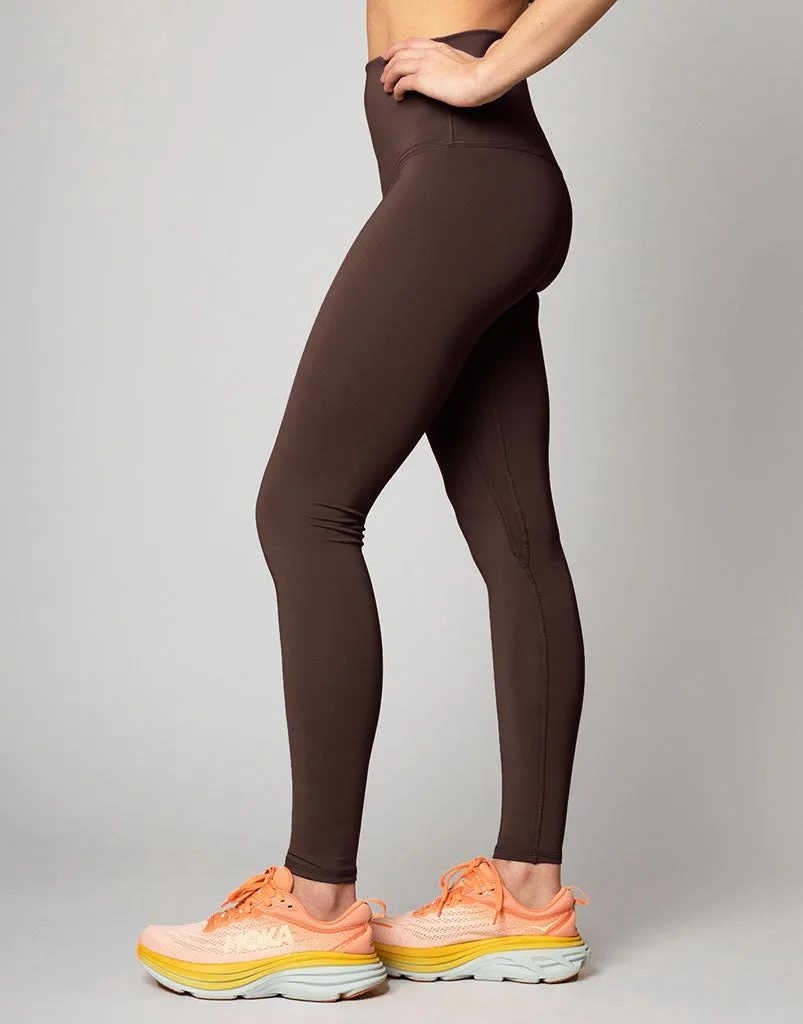 Freestyle Flat Front Legging Chocolate