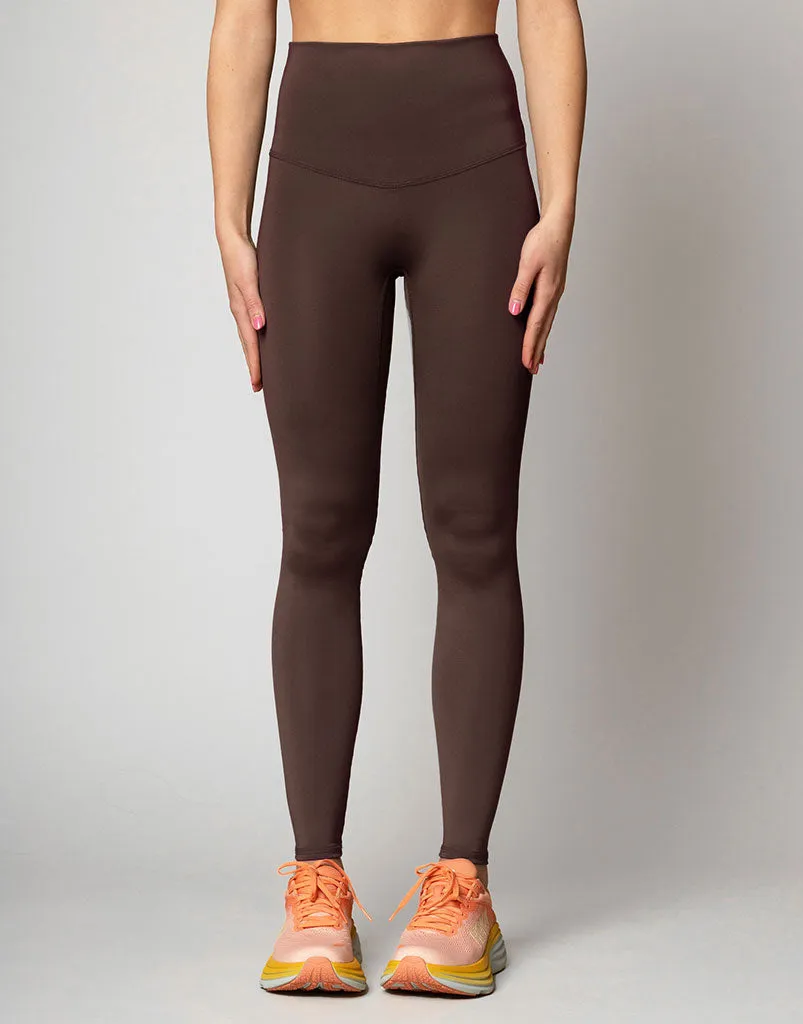 Freestyle Flat Front Legging Chocolate