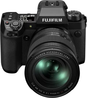 Fujifilm X-H2 Mirrorless Digital Camera XF16-80mm Lens Kit (Black)