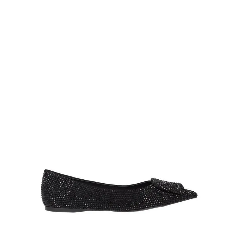 HANOVER 710Z00VK BALLERINA FLATS- BLACK