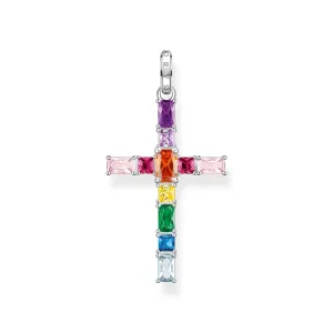 Heritage Rainbow Cross Pendant