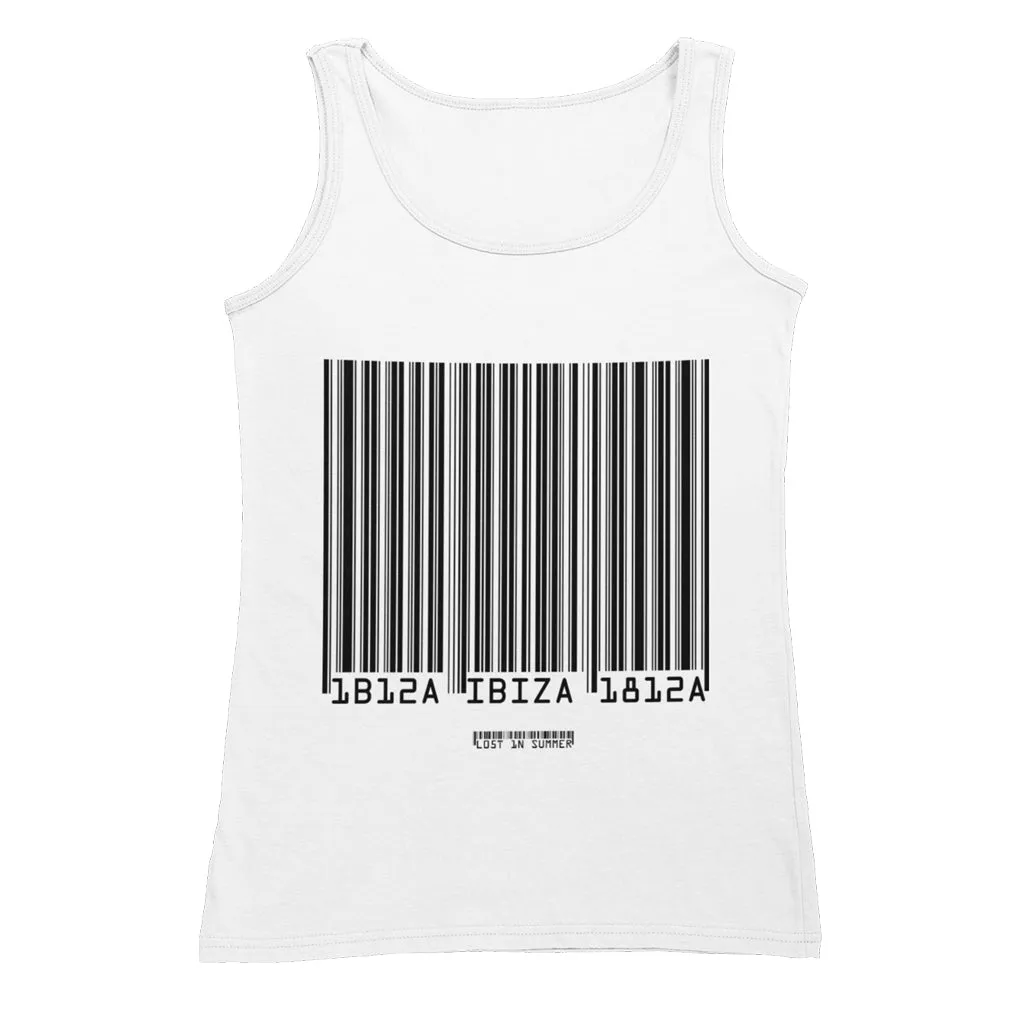 Ibiza Barcode Men's Tank Top White