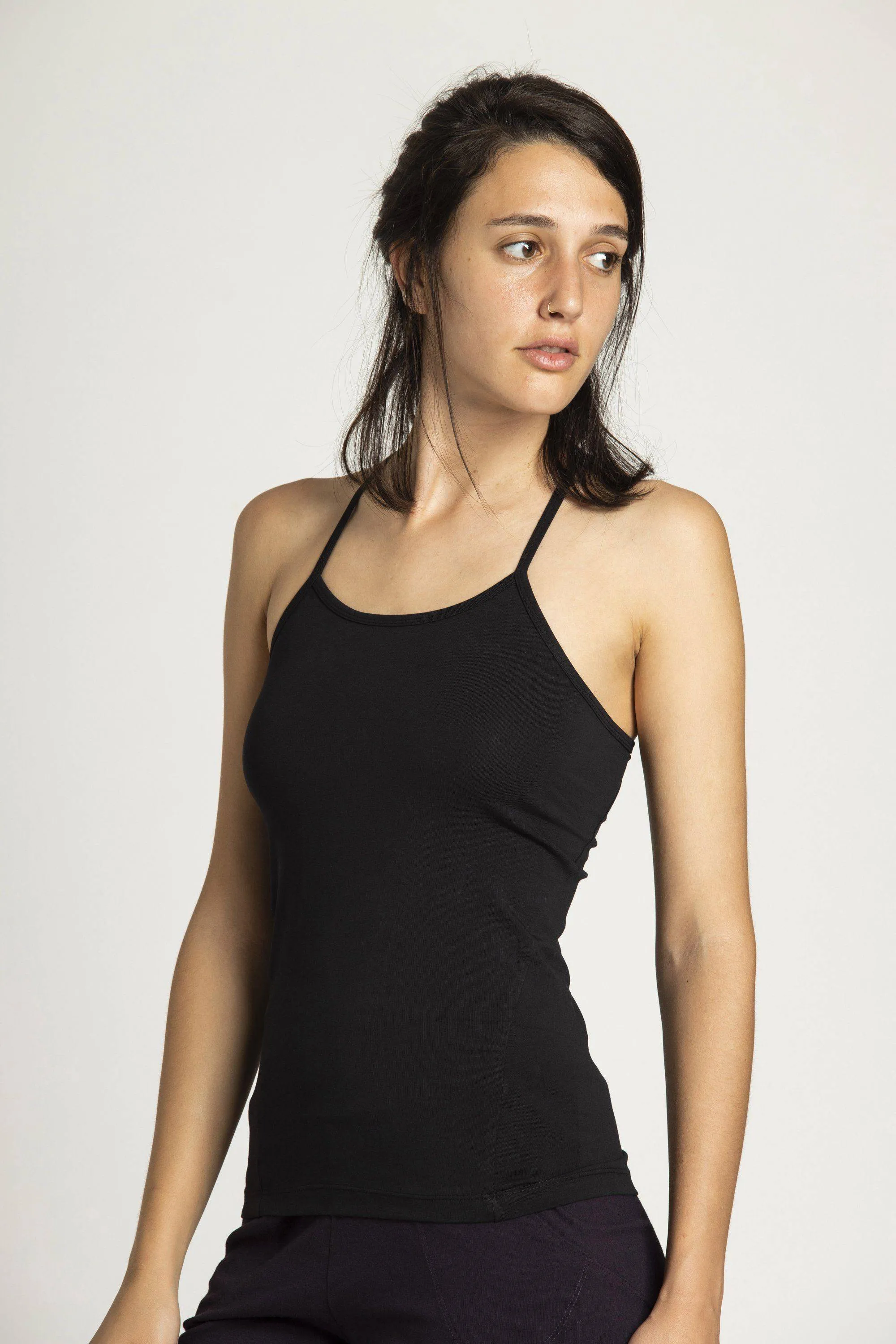 I'mPerfect Organic Cotton Criss Cross Tank Top 25%off