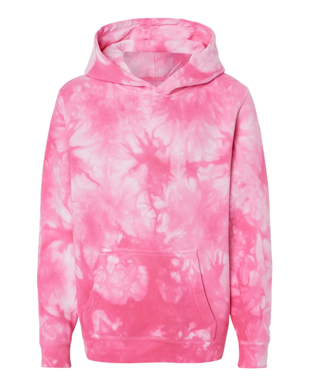 Independent Trading Co. Youth Midweight Tie-Dyed Hooded Sweatshirt PRM1500TD