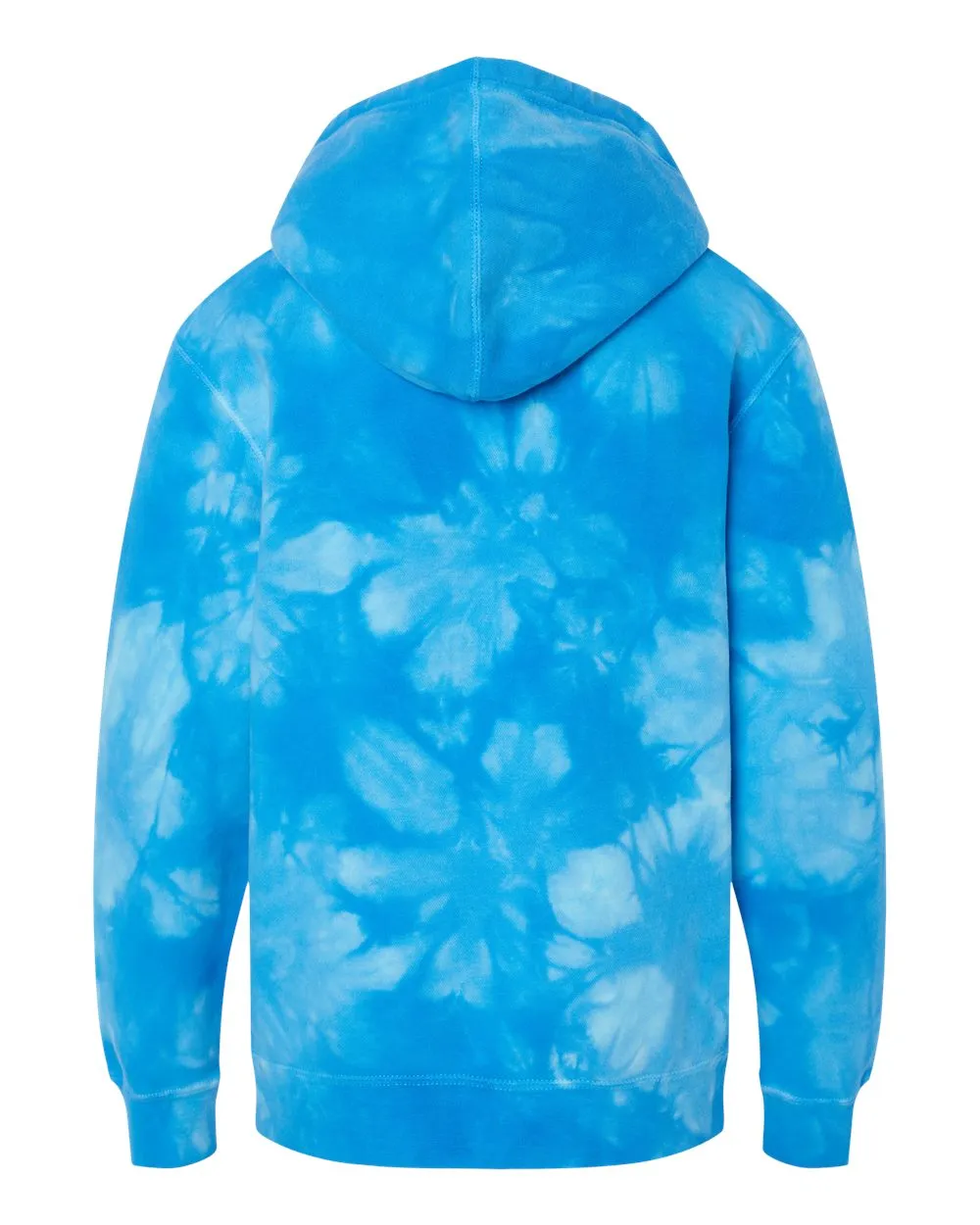 Independent Trading Co. Youth Midweight Tie-Dyed Hooded Sweatshirt PRM1500TD