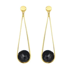 Ipanema Earrings - Black Onyx