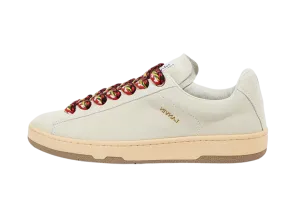 Lanvin Suede Curb Lite Sneaker Beige