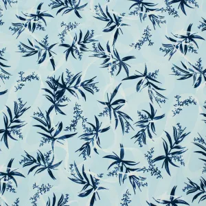 Lavender Bunches In The Wind Printed Spandex Fabric | Blue Moon Fabrics