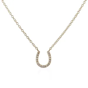 LUCKY DIAMOND HORSESHOE NECKLACE