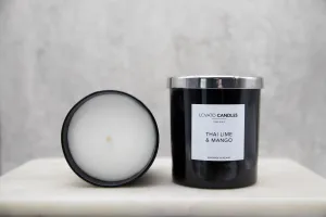 Luxury Black Candle - Thai Lime & Mango