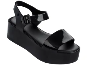 Melissa Mar AD Platform Heels Black Sandals For Women