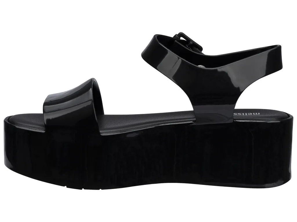 Melissa Mar AD Platform Heels Black Sandals For Women