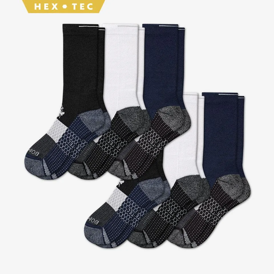 Men's Performance Golf Calf Sock 6-Pack