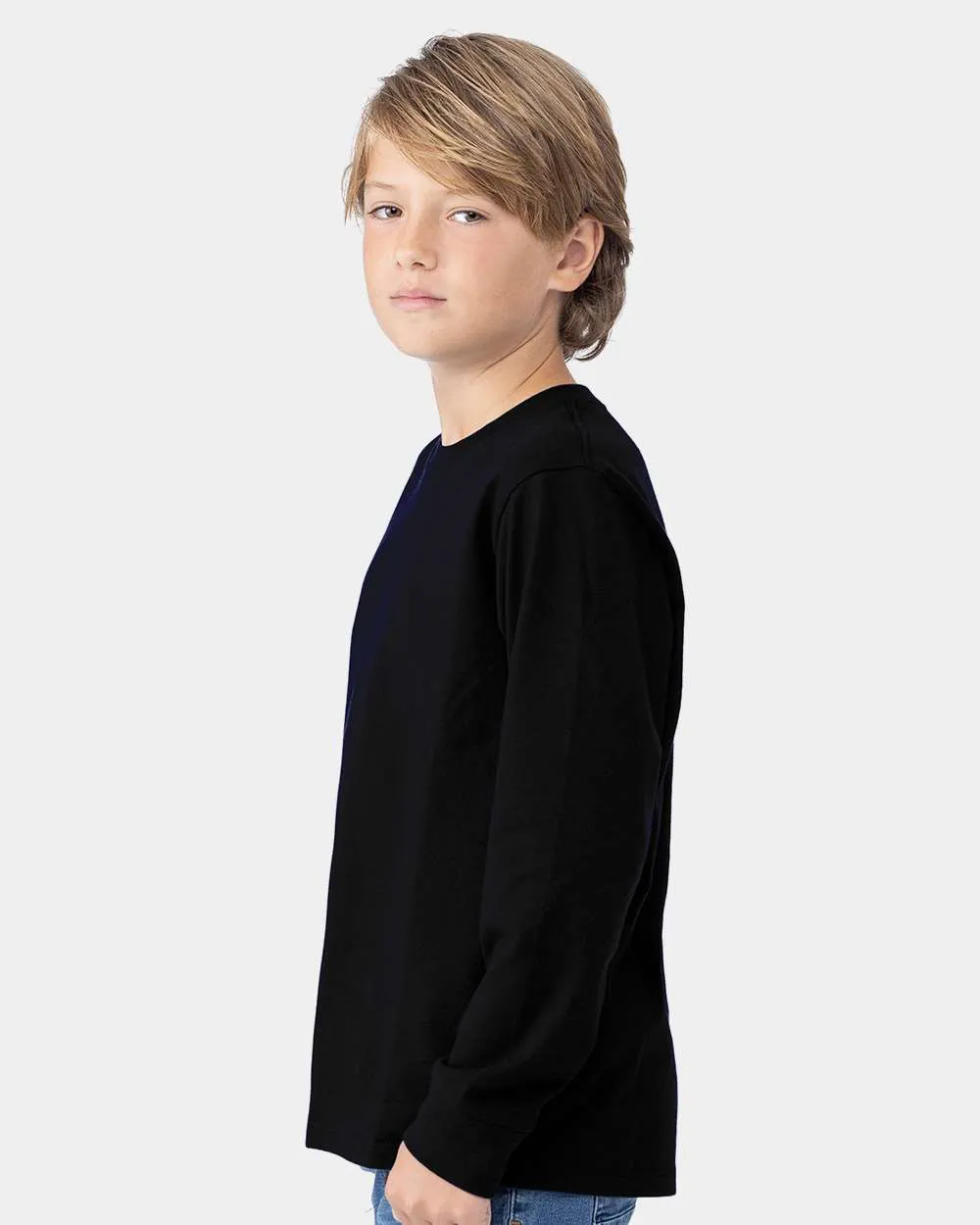 Next Level Youth Cotton Long Sleeve T-Shirt 3311