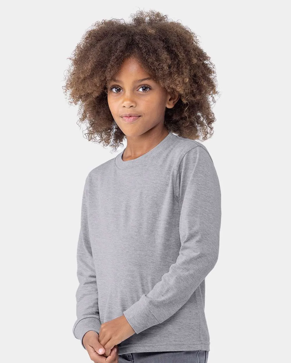 Next Level Youth Cotton Long Sleeve T-Shirt 3311