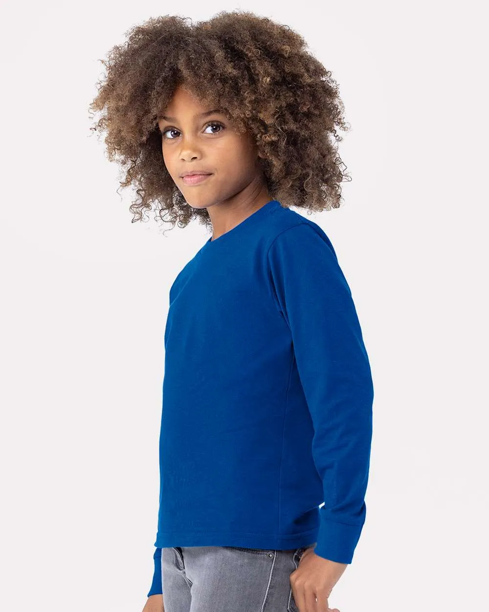 Next Level Youth Cotton Long Sleeve T-Shirt 3311