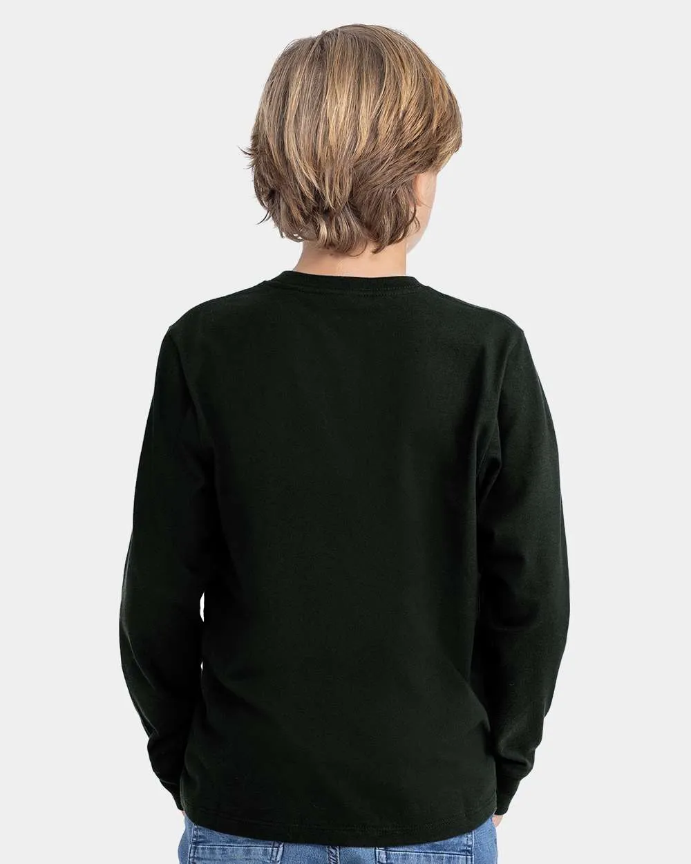 Next Level Youth Cotton Long Sleeve T-Shirt 3311